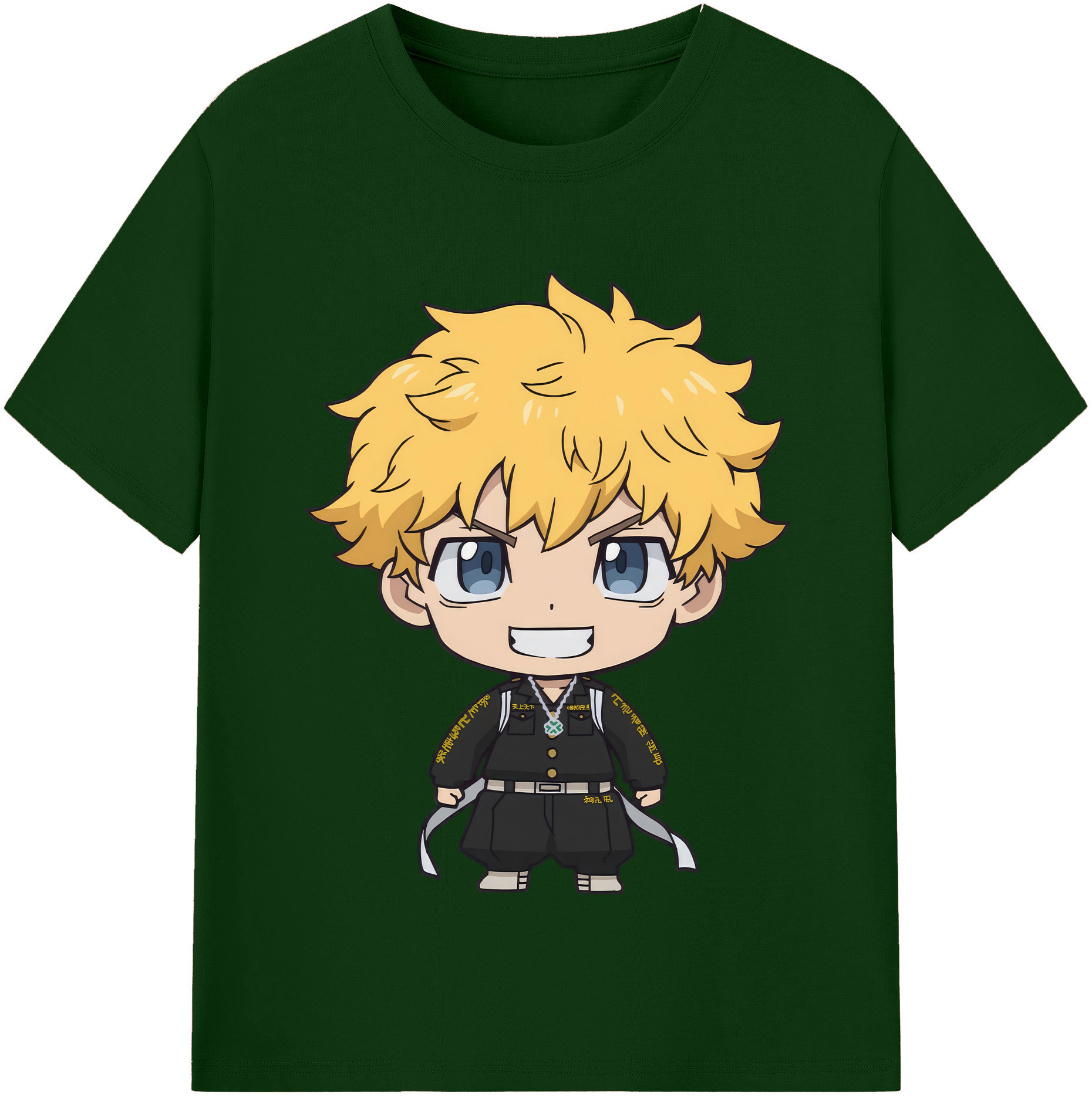 （画像用） 東京リベンジャーズ Tokyo Revengers 綿100％半袖Tシャツ（フロントプリント）